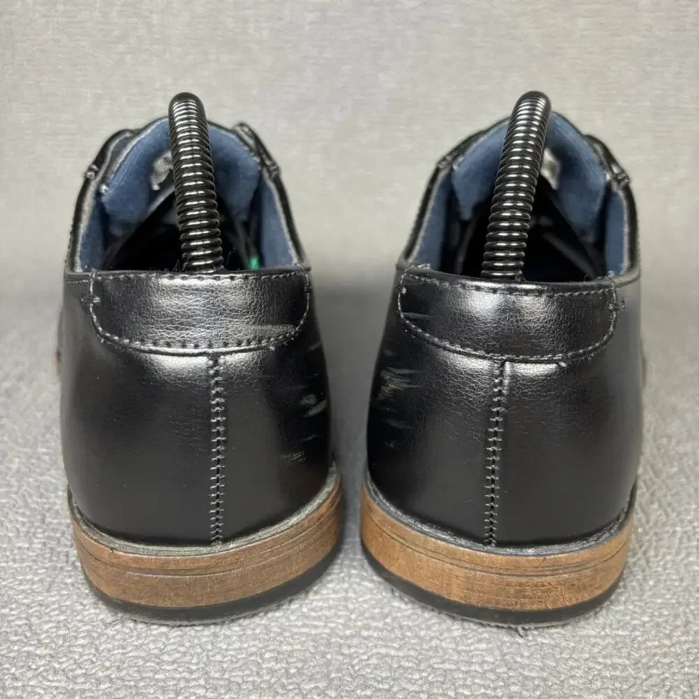 MIX N0 6 Buckley 8726036 Size 7M Kids Boys Black Oxford Casual Dress Shoes
